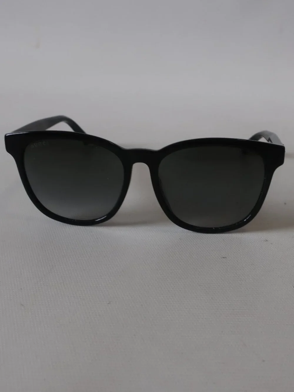 AUTHENTIC Womens Gucci GG0232SK 001 Black Fashion Square 56-17-145 Sunglasses